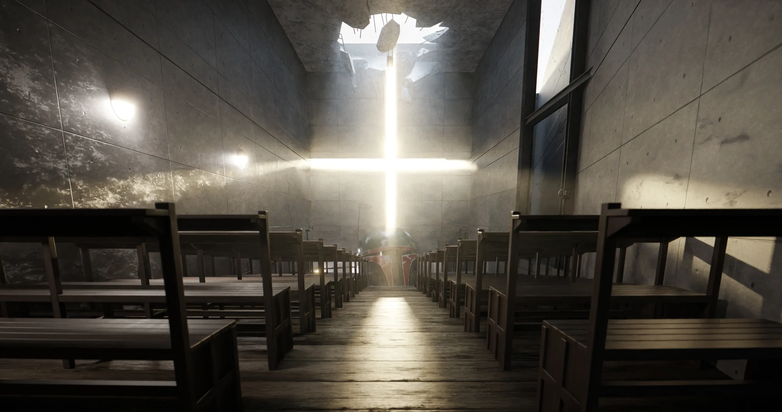 The church of Light By Tadao Ando | Boba Fett Helmet