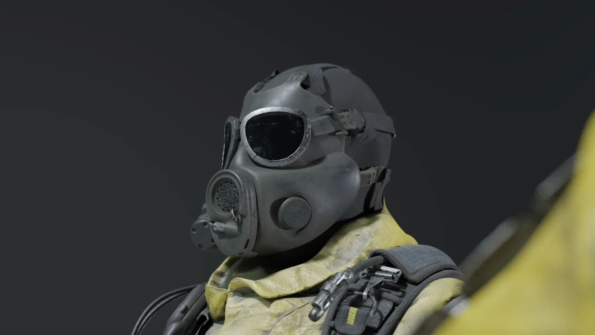 HAZMAT NBC Suit Rigged