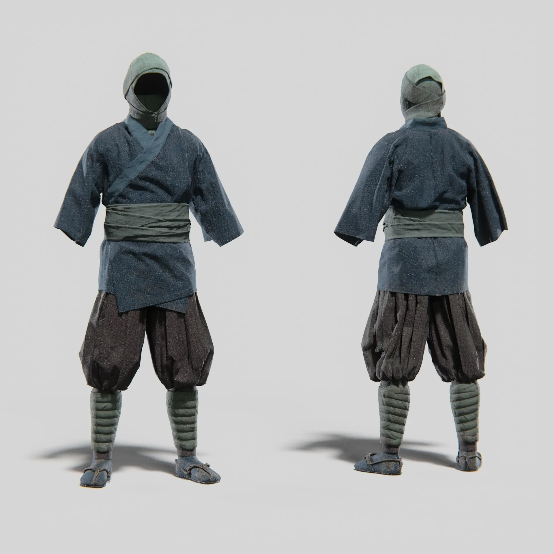 MEDIEVAL Japanese People Rigged