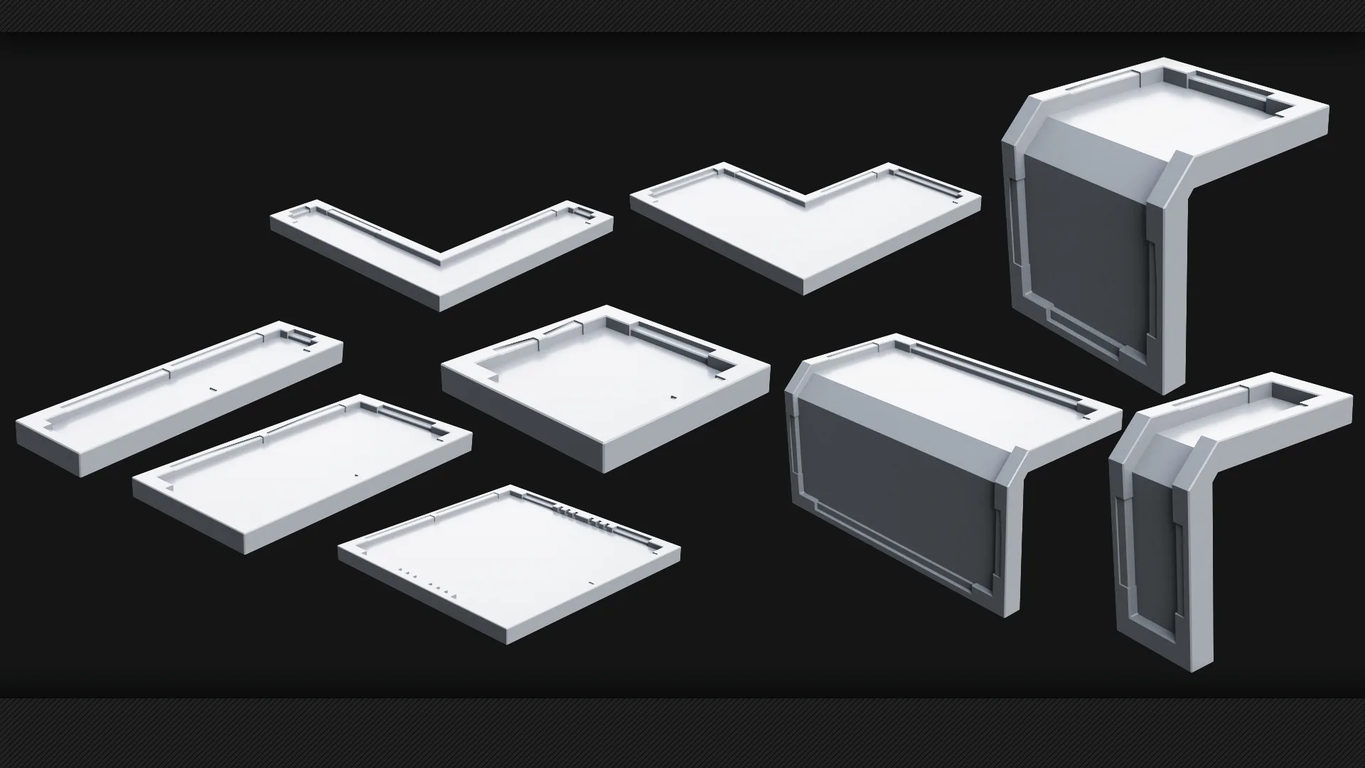 110 Sci-Fi Panels - KITBASH - VOL 07