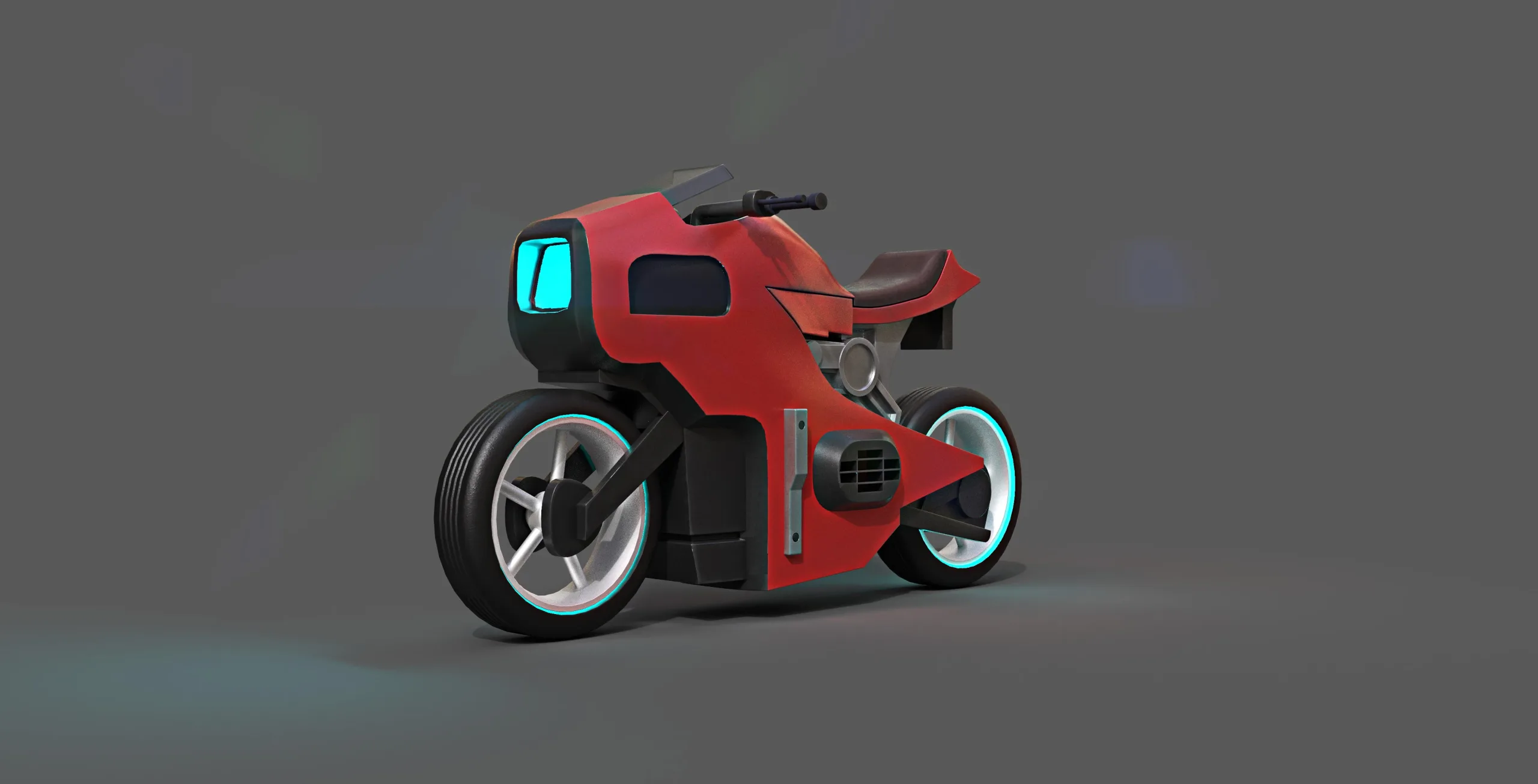 Sci-fi Bike Game Ready 4