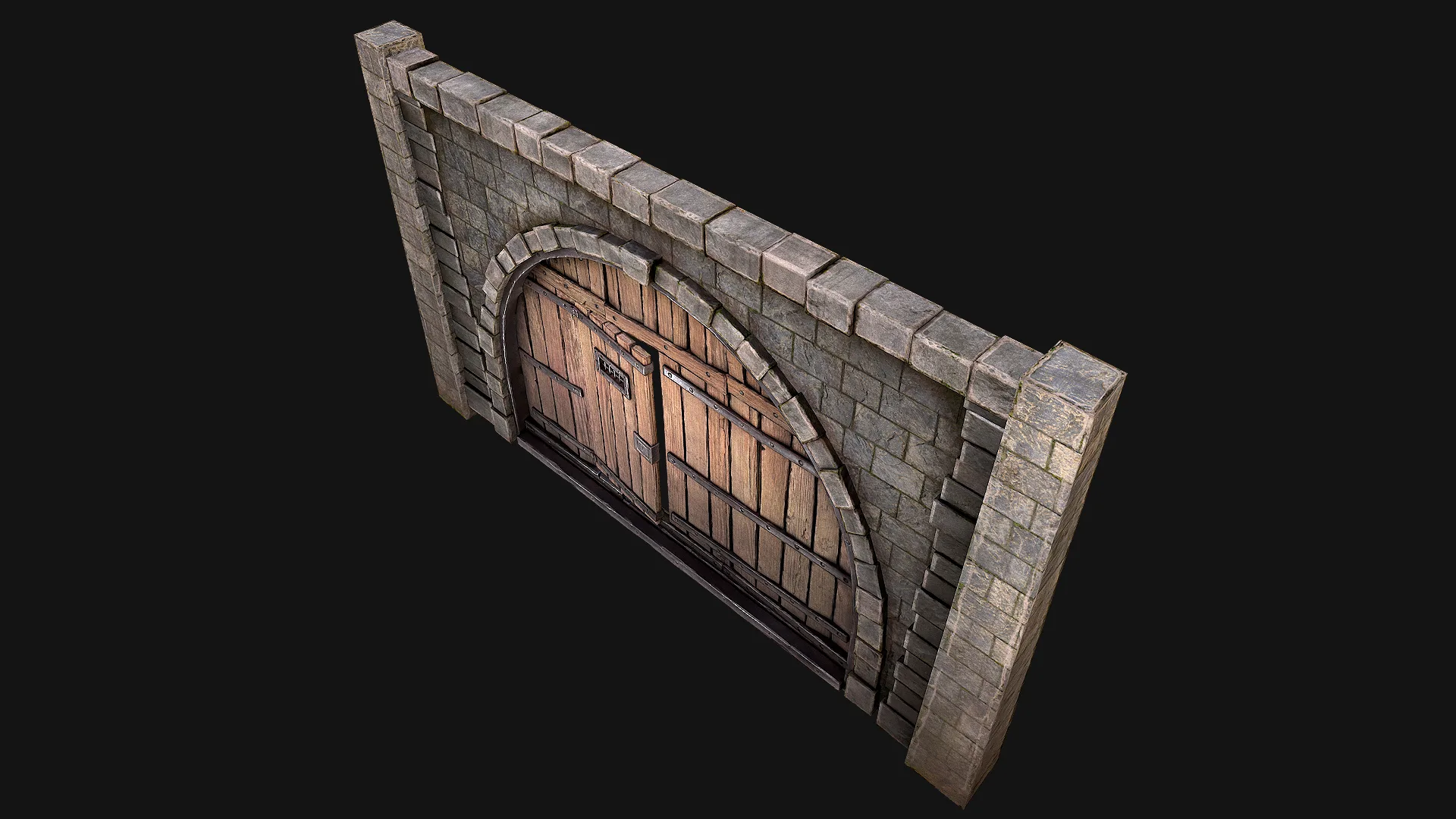 Medieval Prison Door