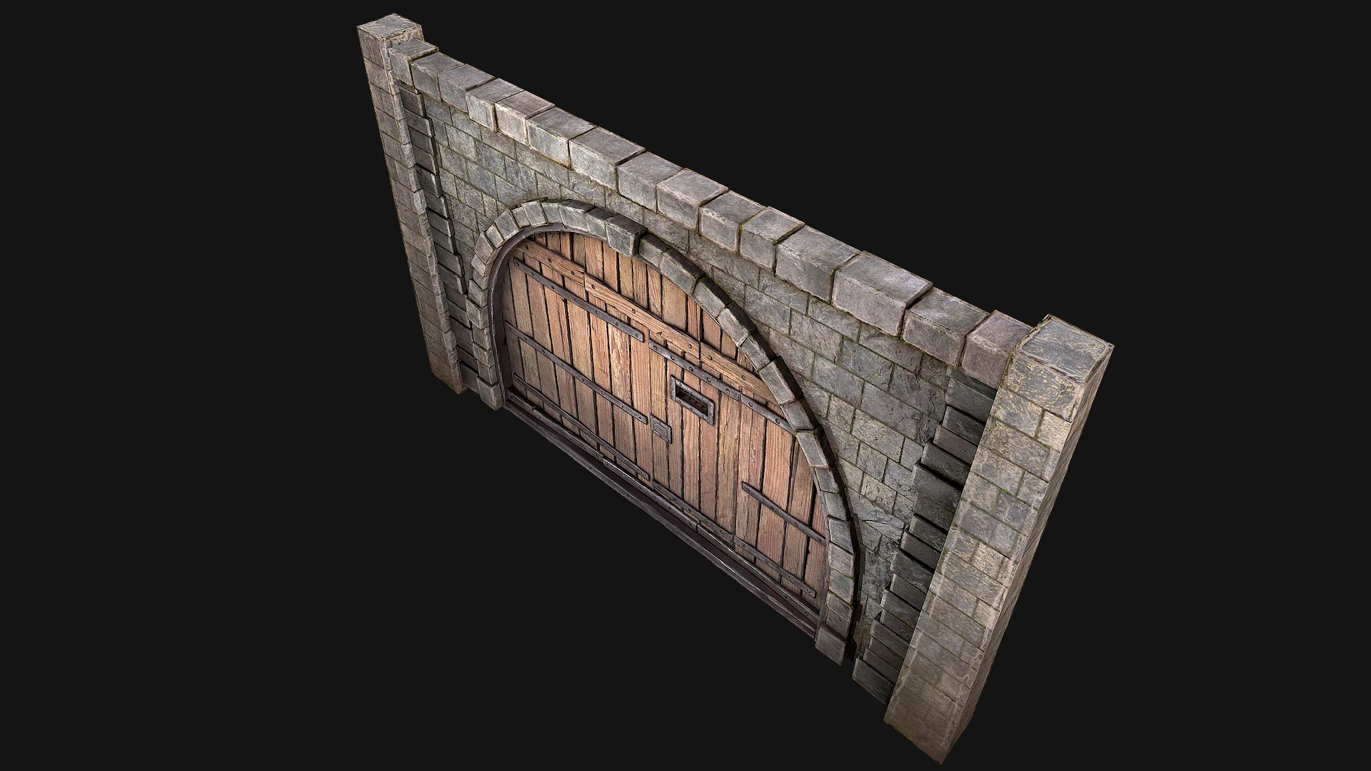 Medieval Prison Door