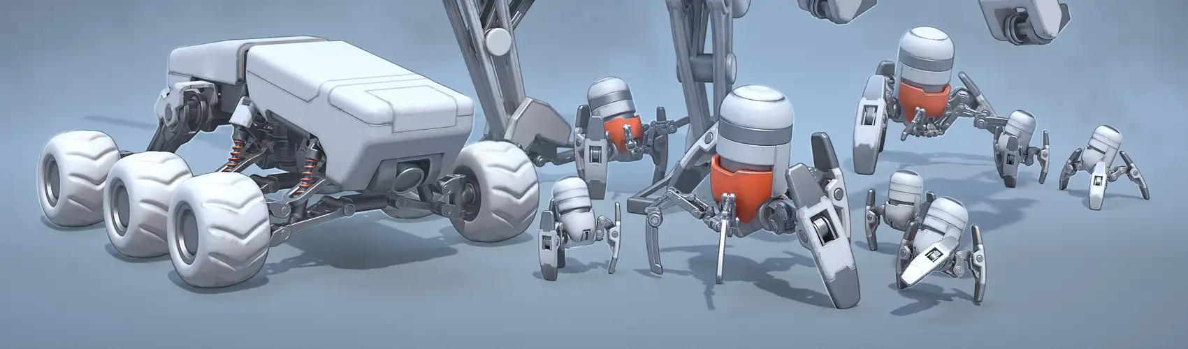 HardSurface Kitbash Vol.1 FlippedNormals