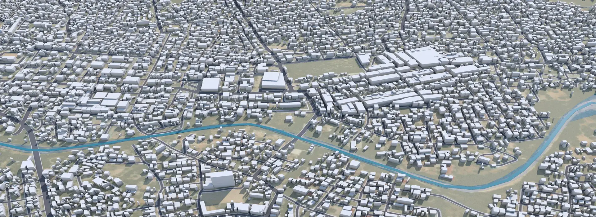 Hargeisa city Somalia 3d model - FlippedNormals