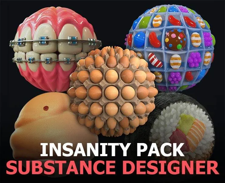 Insanity pack - Substance Designer