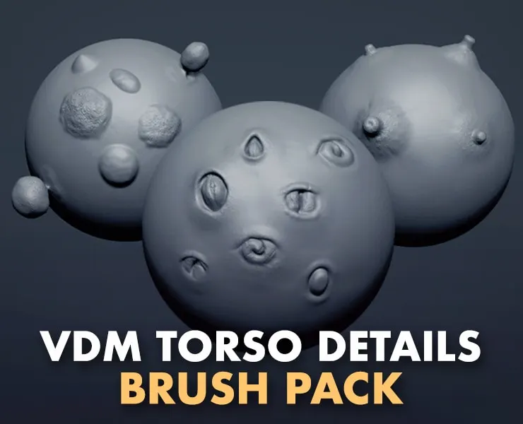 VDM Torso Details Brush Pack