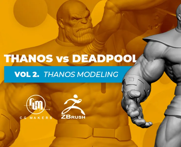 Vol. 2 Thanos Vs Dpool En: 3D Thanos