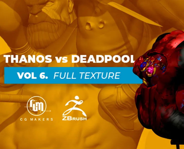 Thanos Vs Deadpool Vol 6: Textures