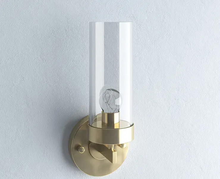 Rejuvenation Momo Single Wall Sconce