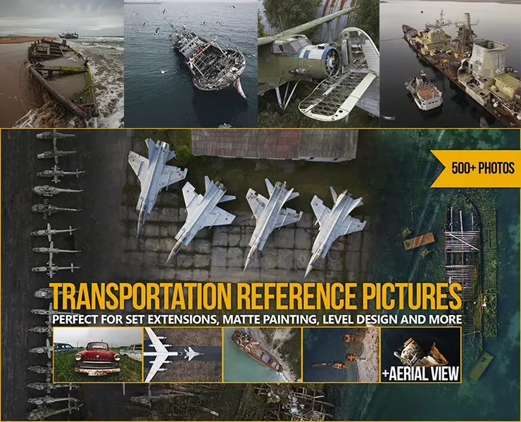 500+ Transportation Reference Pictures (+Aerial view)