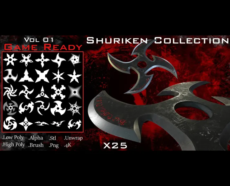 Shuriken_Collection_001