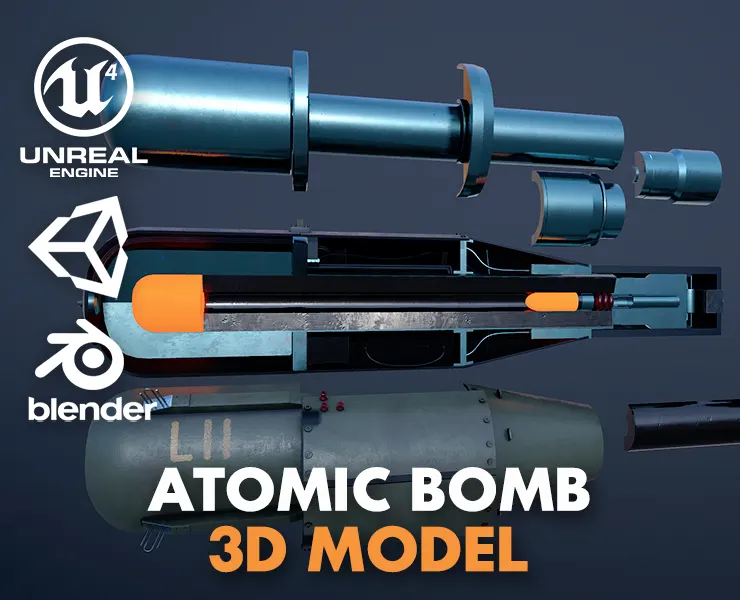 LittleBoy Atomic Bomb Cross Section