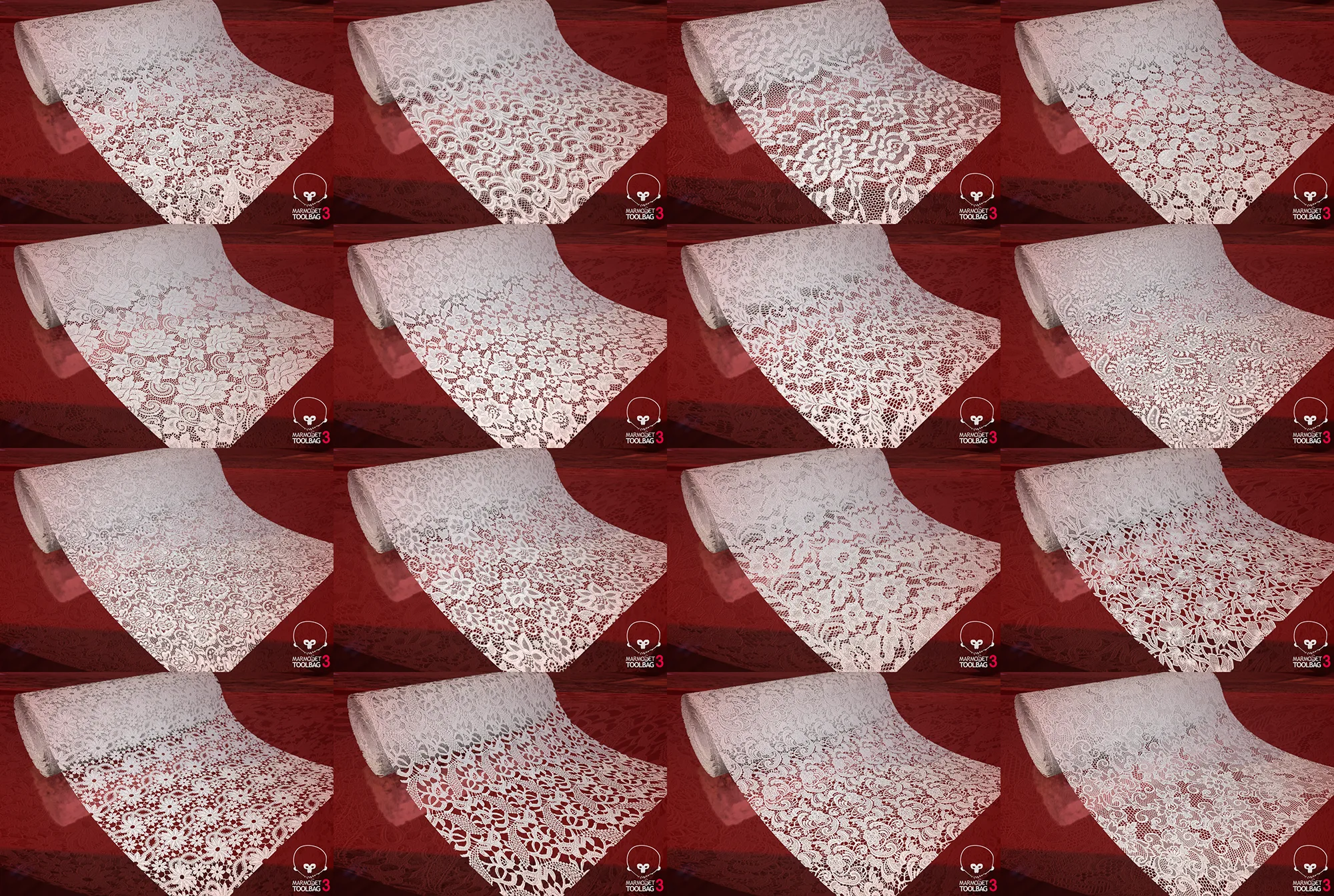 Fabric Vol 08 - Lace PBR