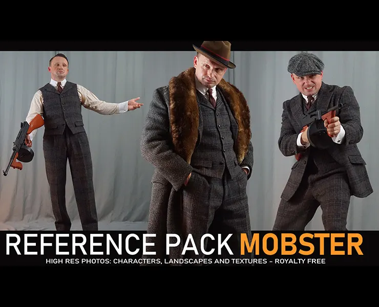 Mobster 840+ images including 360° Turnarounds and outfit variations