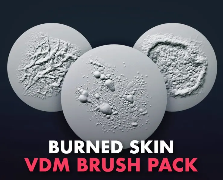 Burned Skin VDM Brush Pack