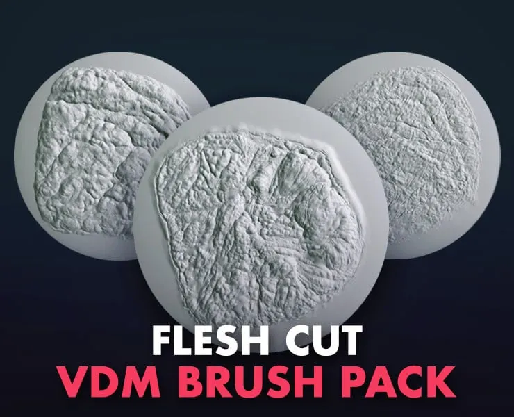 Flesh Cut VDM Brush Pack - 1024x1024