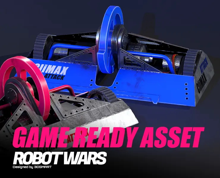 Robot Wars: Aftershock (GameReady Asset)