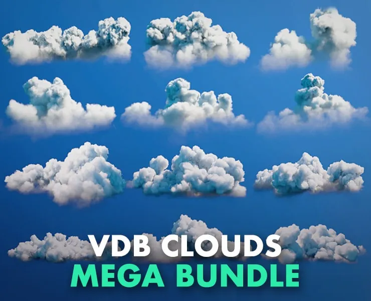 VDB Clouds Mega Bundle - 3 In 1