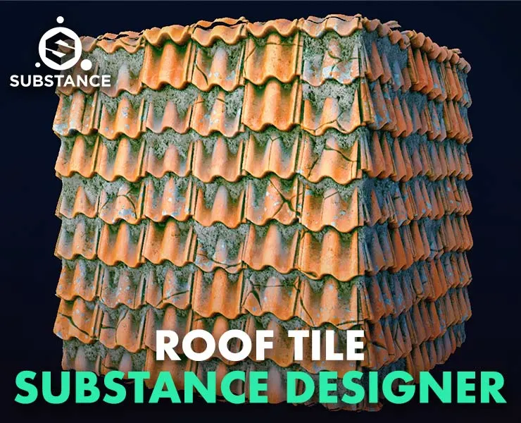 Roof Tile - Substance Designer