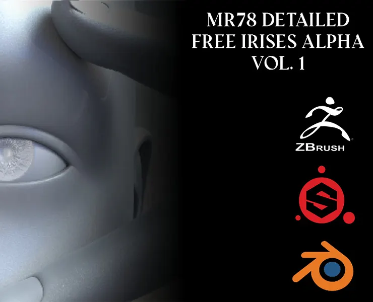 MR78 Detailed Irises Alphas Vol. 1 - Free Sample