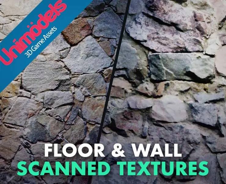 Floor & Wall Textures - Photoscanned for UE4