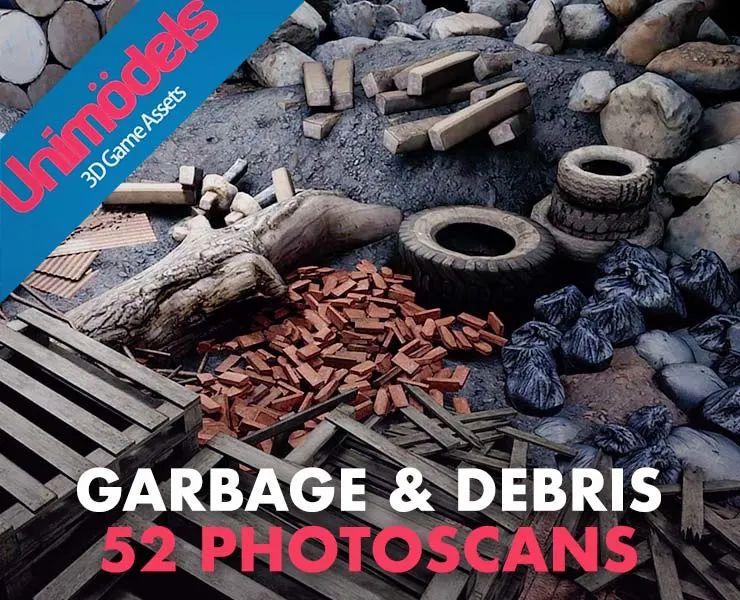 Garbage & Debris Vol. 1 for UE4