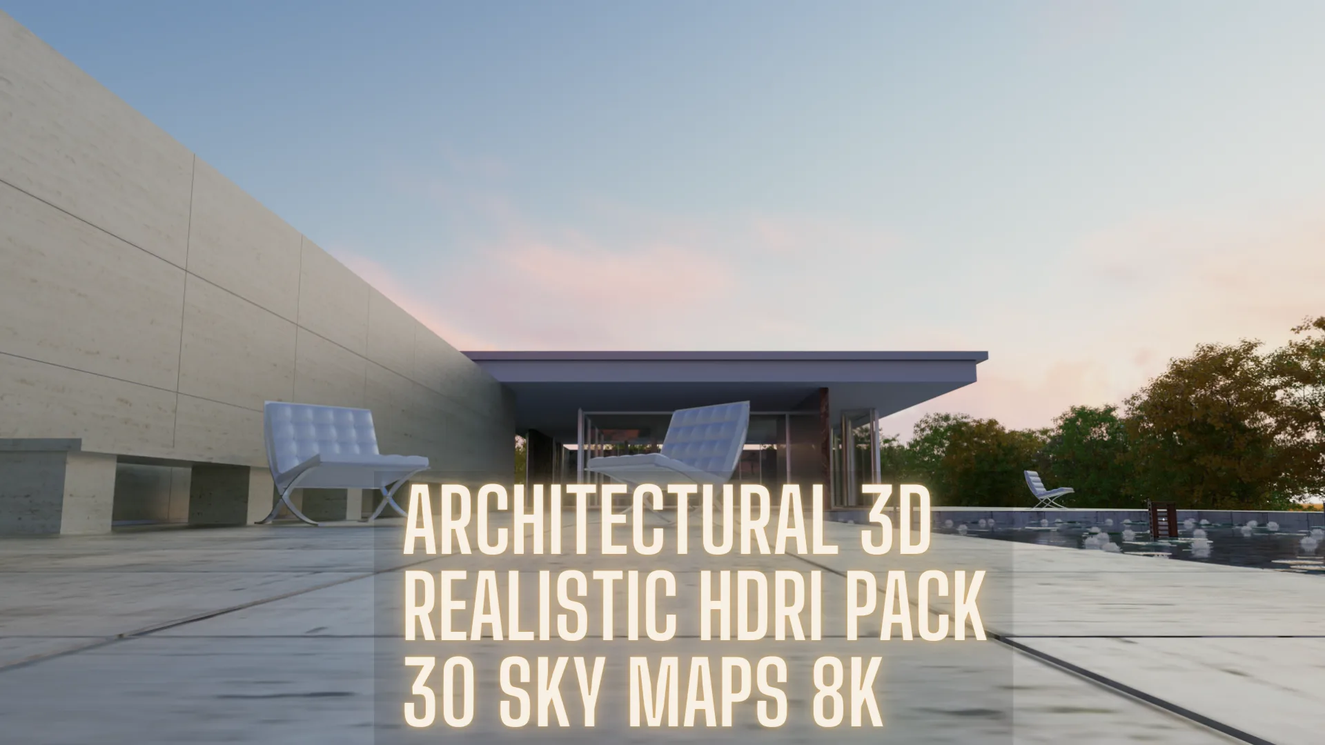 HDRI Sky Maps Pack Specialized for Architecture 3D Rendering