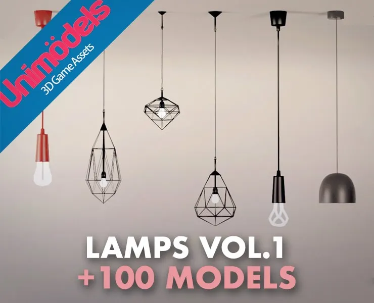 Unimodels Lamps Vol. 1 for UE4