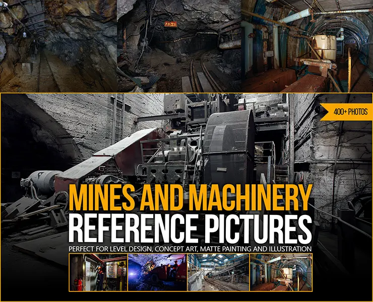 400+ Mines and Machinery Reference Pictures