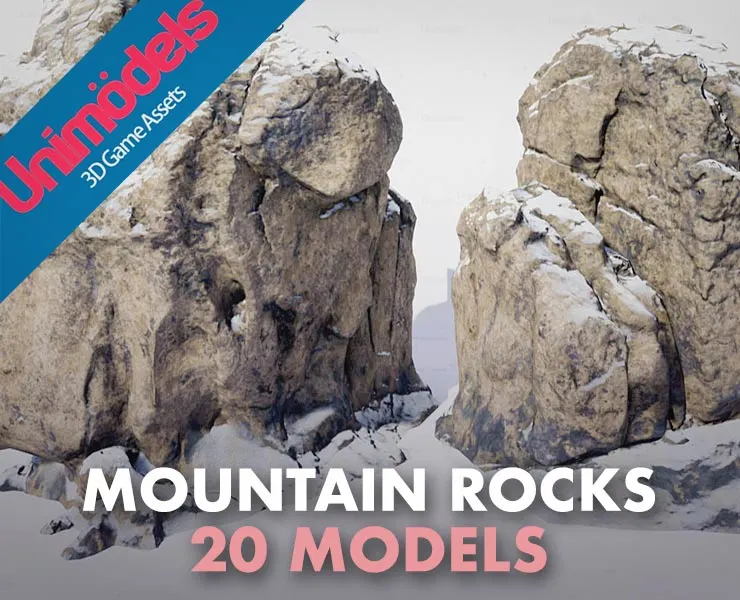 Mountain Rocks Vol. 3 for UE4