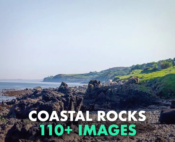 Coastal Rock Ref - Gobbins Northern Ireland - 110+ Images