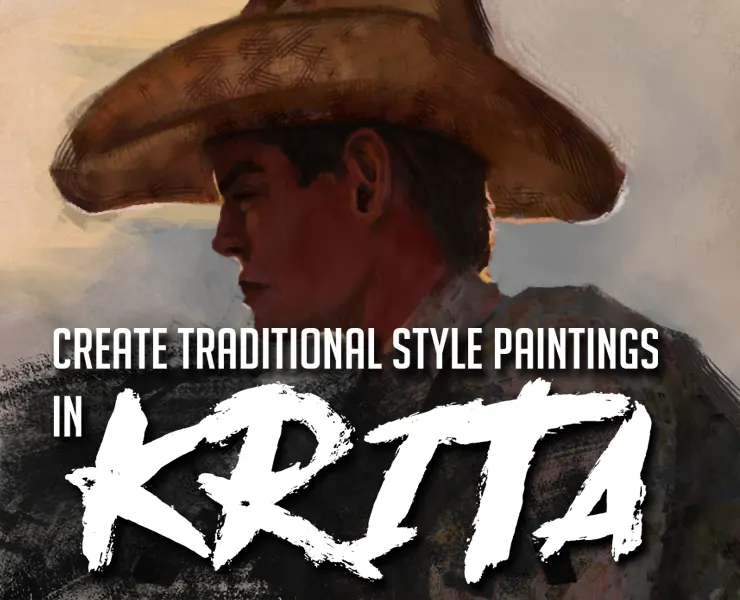 Create Traditional Style Paintings in Krita