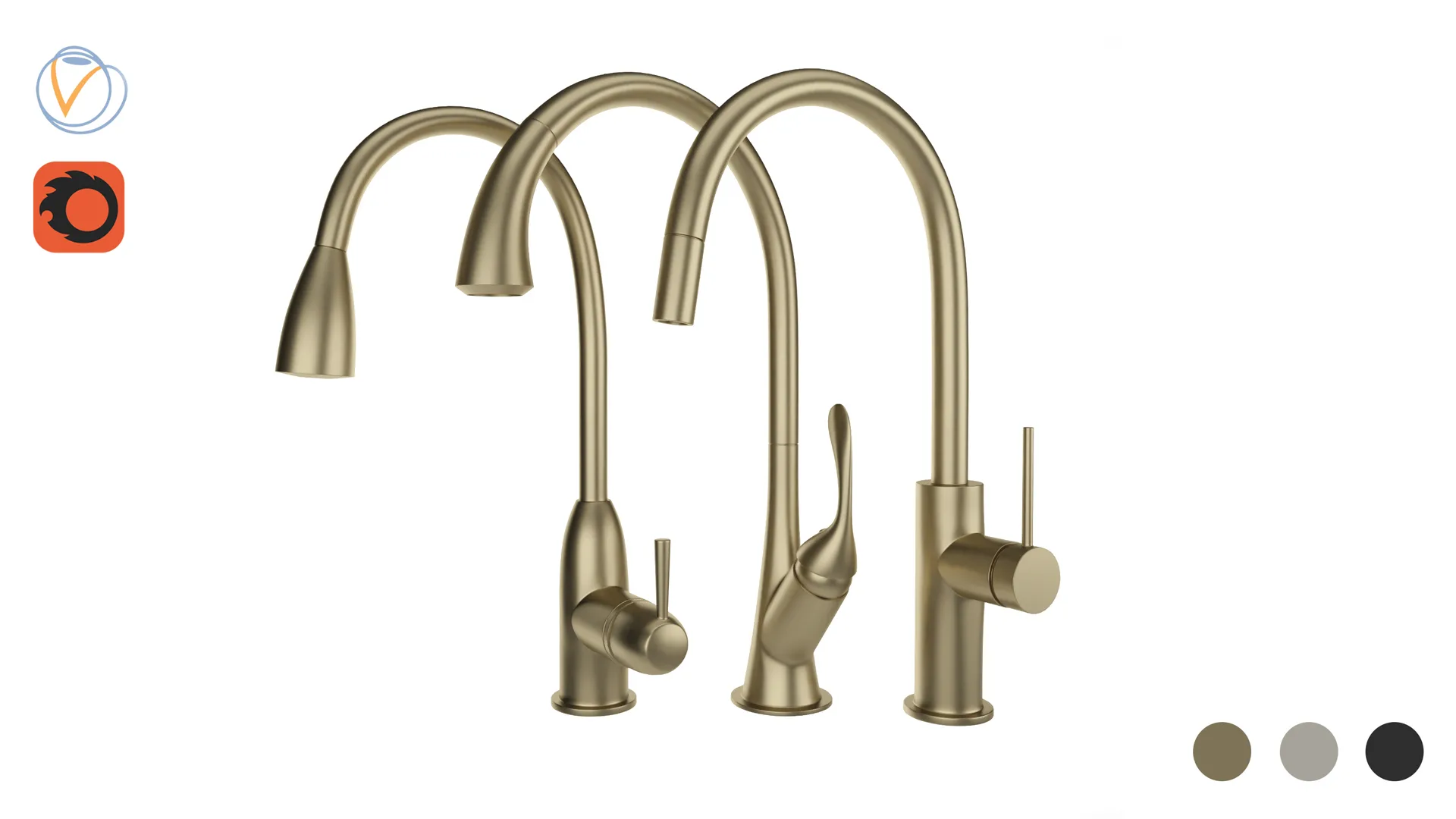 Kitchen Faucet Set 02