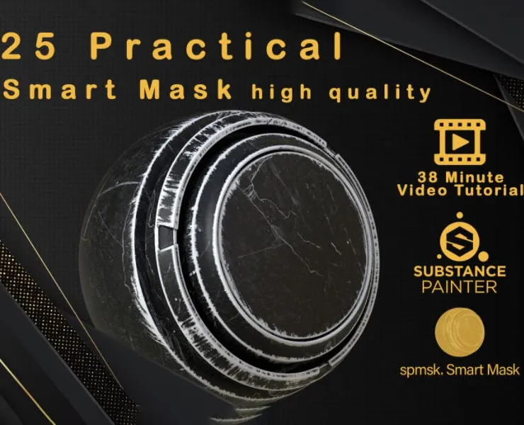 25 Practical and Useful Smart Mask High Quality + Video Tutorial - VOL01