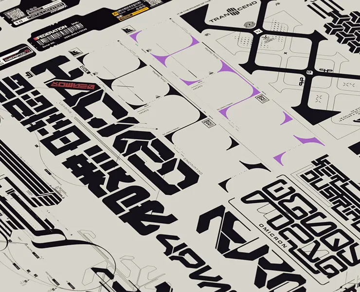 240+ Cyberpunk Decals