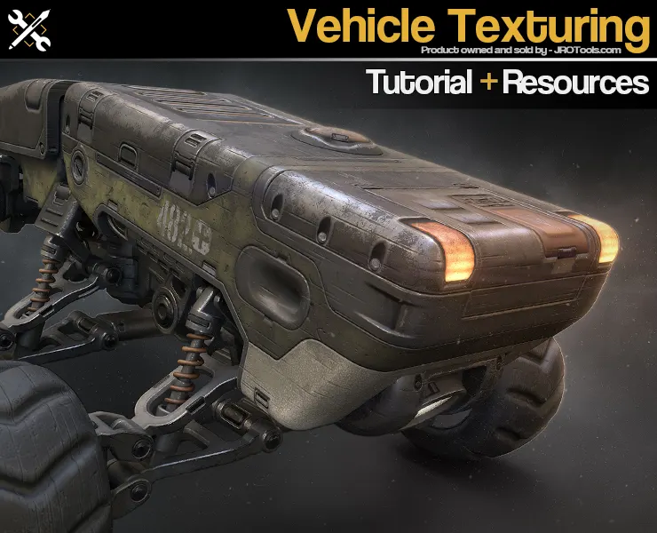 Substance Texturing Tutorial - [Tutorial & Resources]
