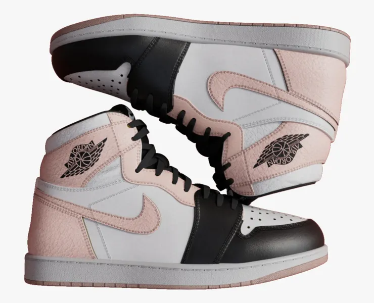 Shose AirJordan 1 Retro HighOG Color Pink Girl