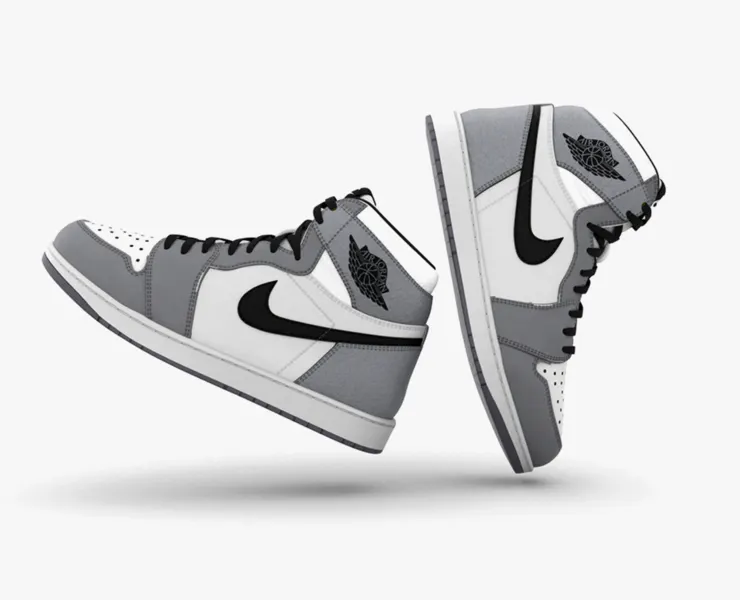 Shose AirJordan 1 Retro HighOG Color Gray