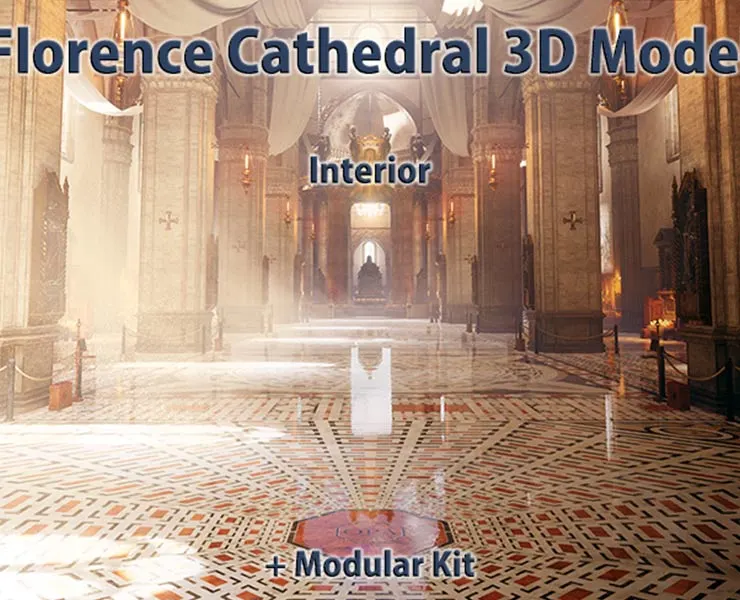 Florence Cathedral 3D Environment | Interior