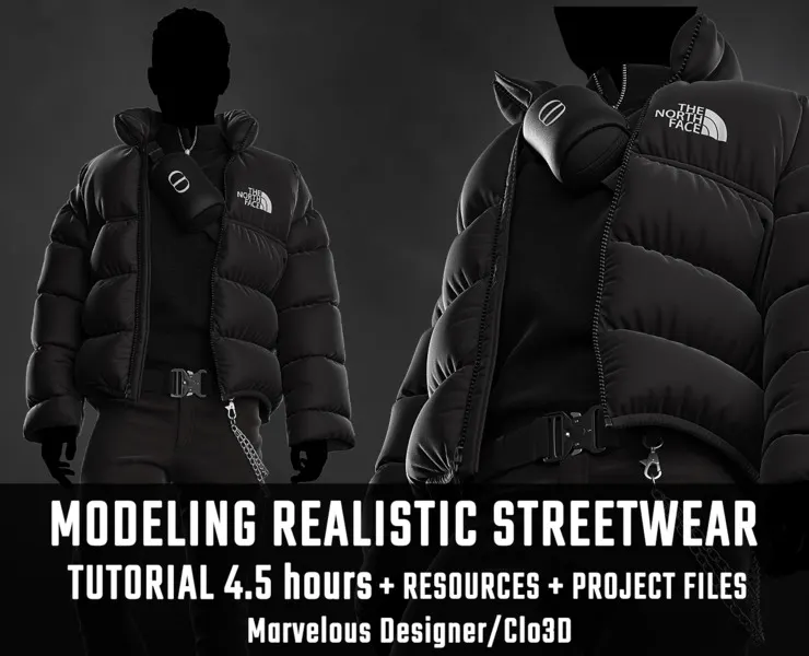 Tutorial MD/Clo3D - Realistic Streetwear