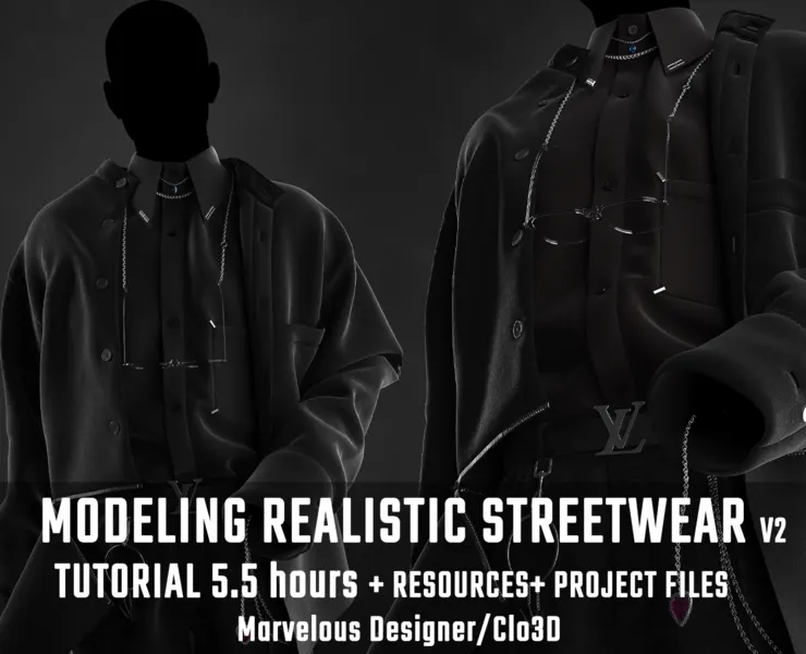 Tutorial MD/Clo3D - Realistic Streetwear v2