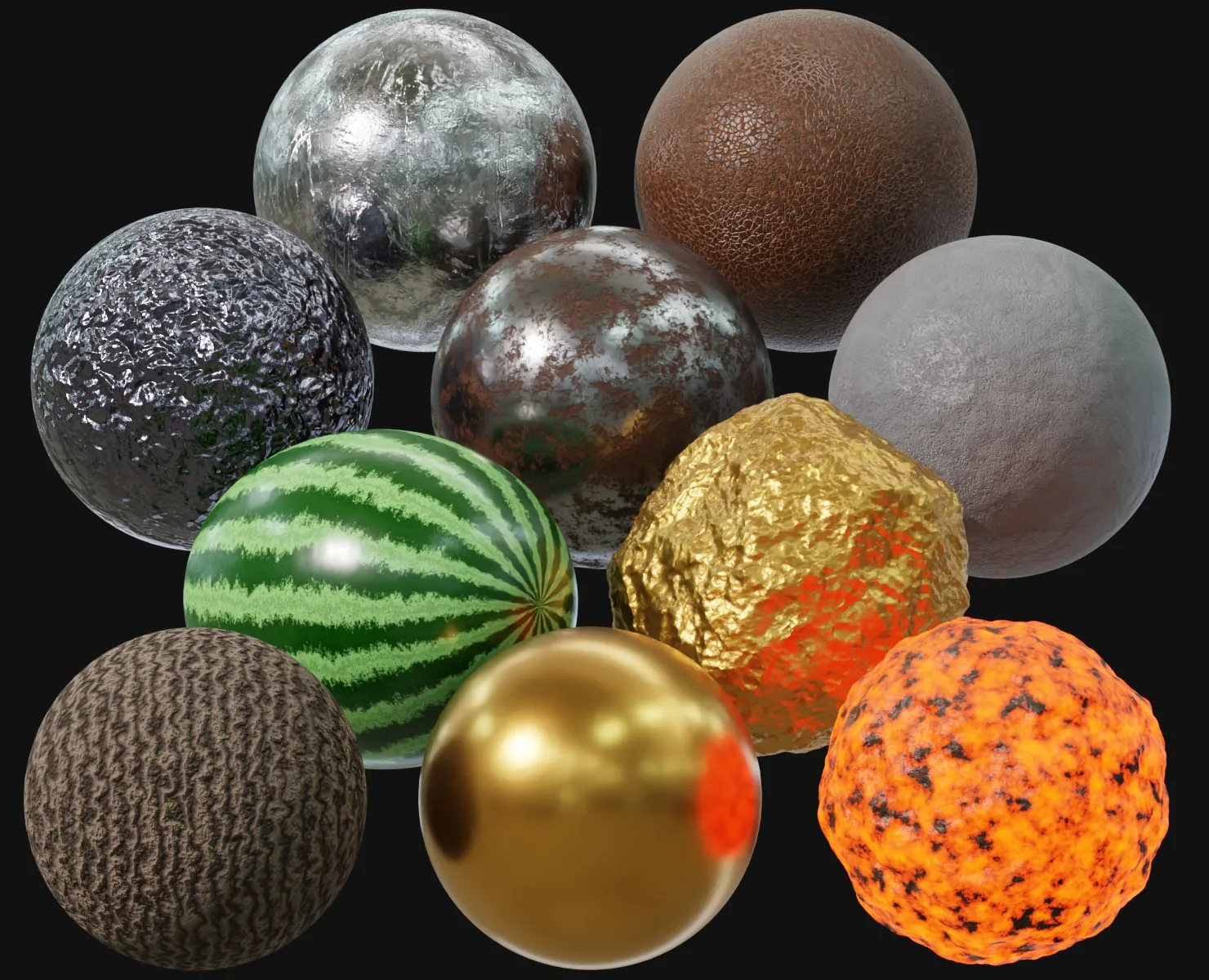 Blender Procedural Material Pack #2