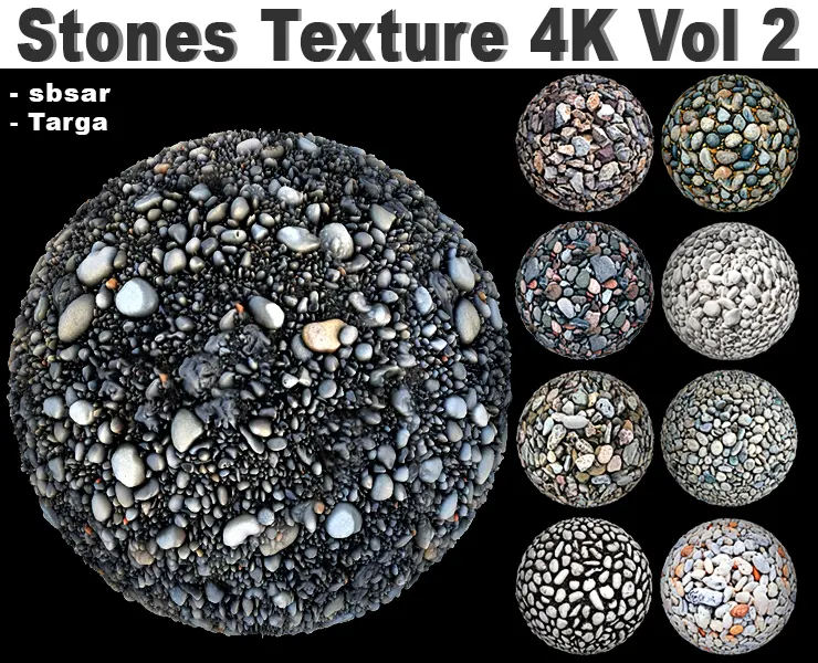 Stones Texture 4K Vol 2