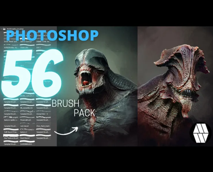 MLW_Creative 56 Brush Pack - Photoshop