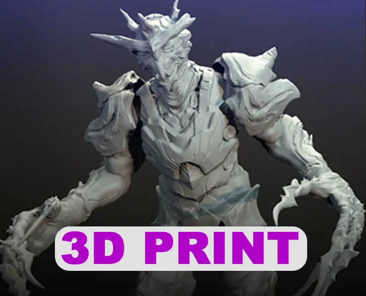 [3D Print] Krux - Creature #1