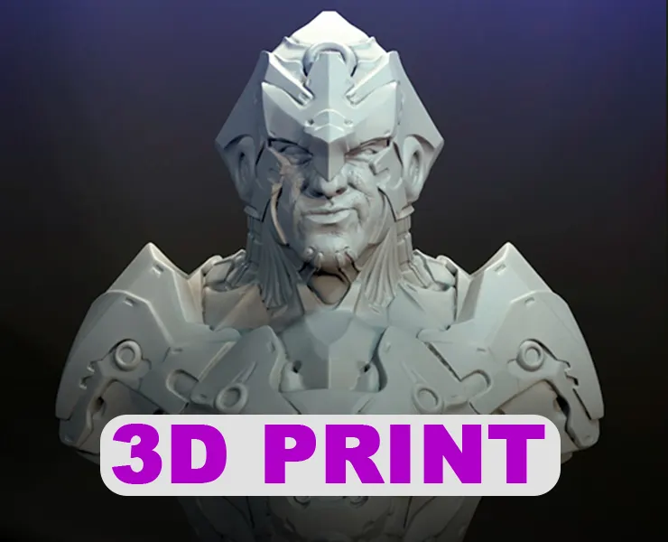[3D Print] Sci fi Bust Armour