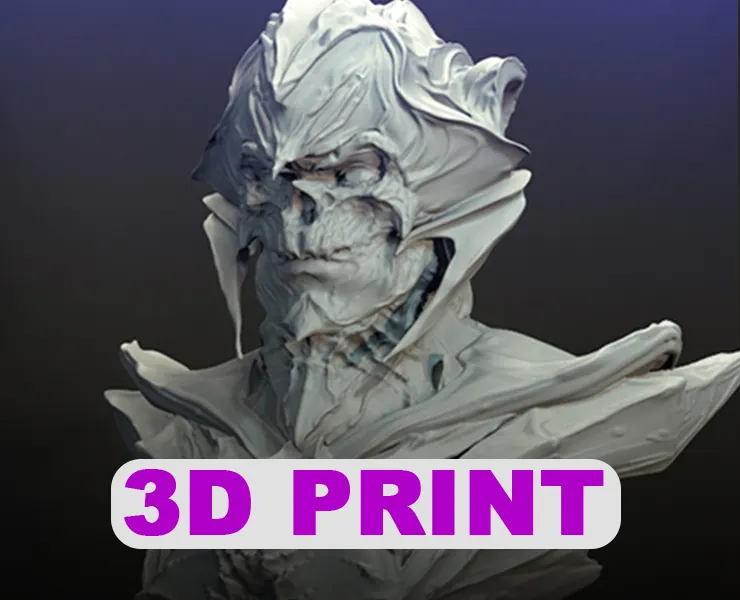 [3D Print] Creature Bust #2