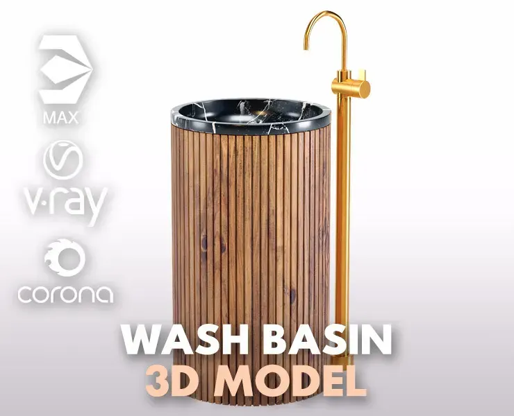 Wash Basin Set 02