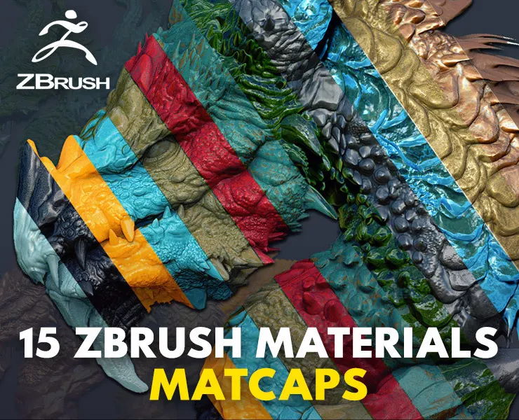 Zbrush - Materials Zbrush Matcaps